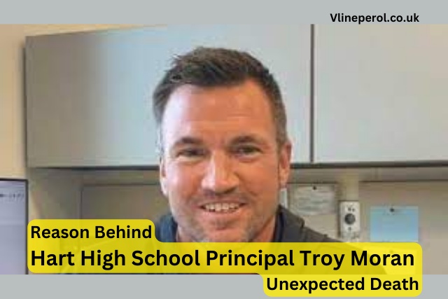 Hart High School Principal Troy Moran