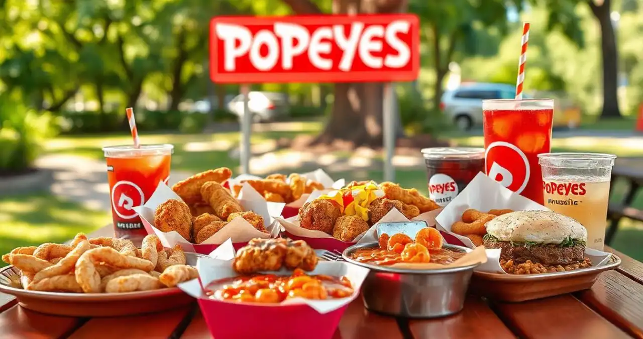 12 Popeyes Menu with Some Extra Spices and Mixed Combo